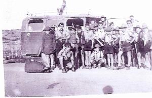 SCOUTS DE FRANCE 1ERE GROUPE BAYARD 1948 1954 N0042